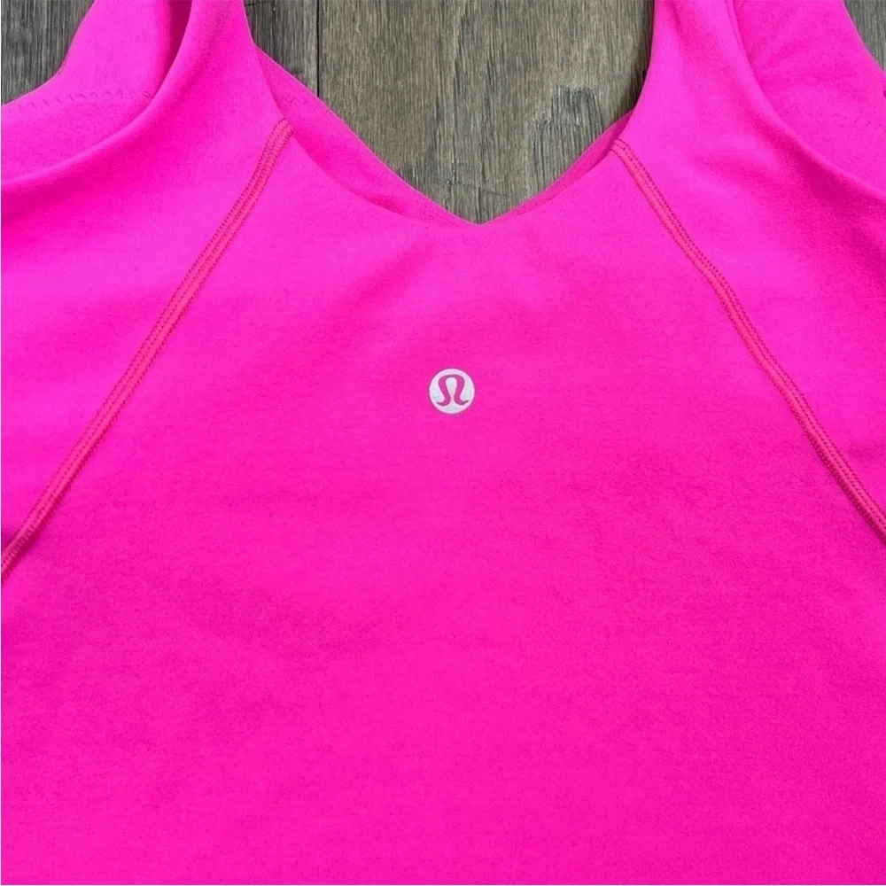 Lululemon Align Waist-Length Tank Top Sonic Pink - Picture 6 of 8